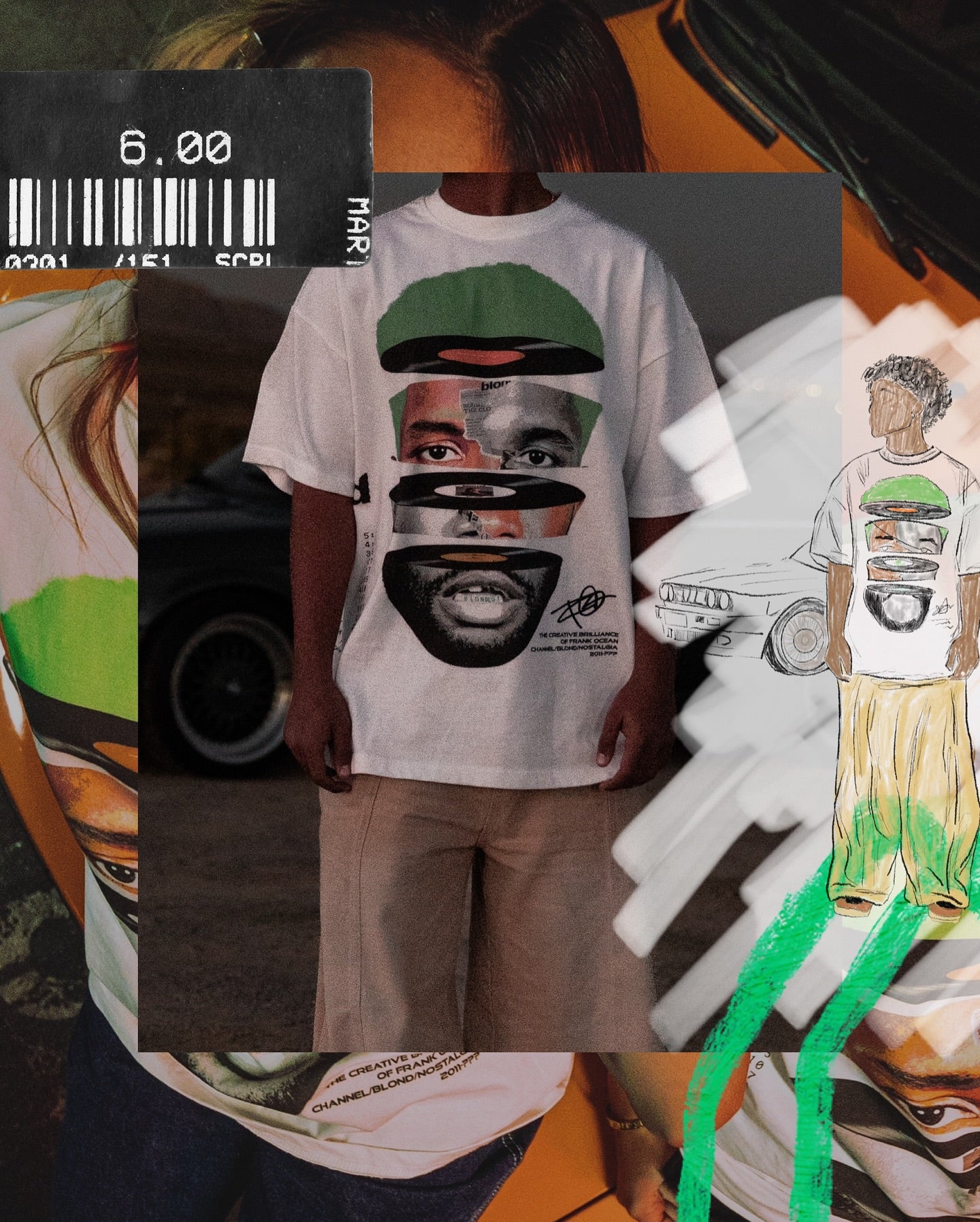 CAMISETA FRANK OCEAN BLOND