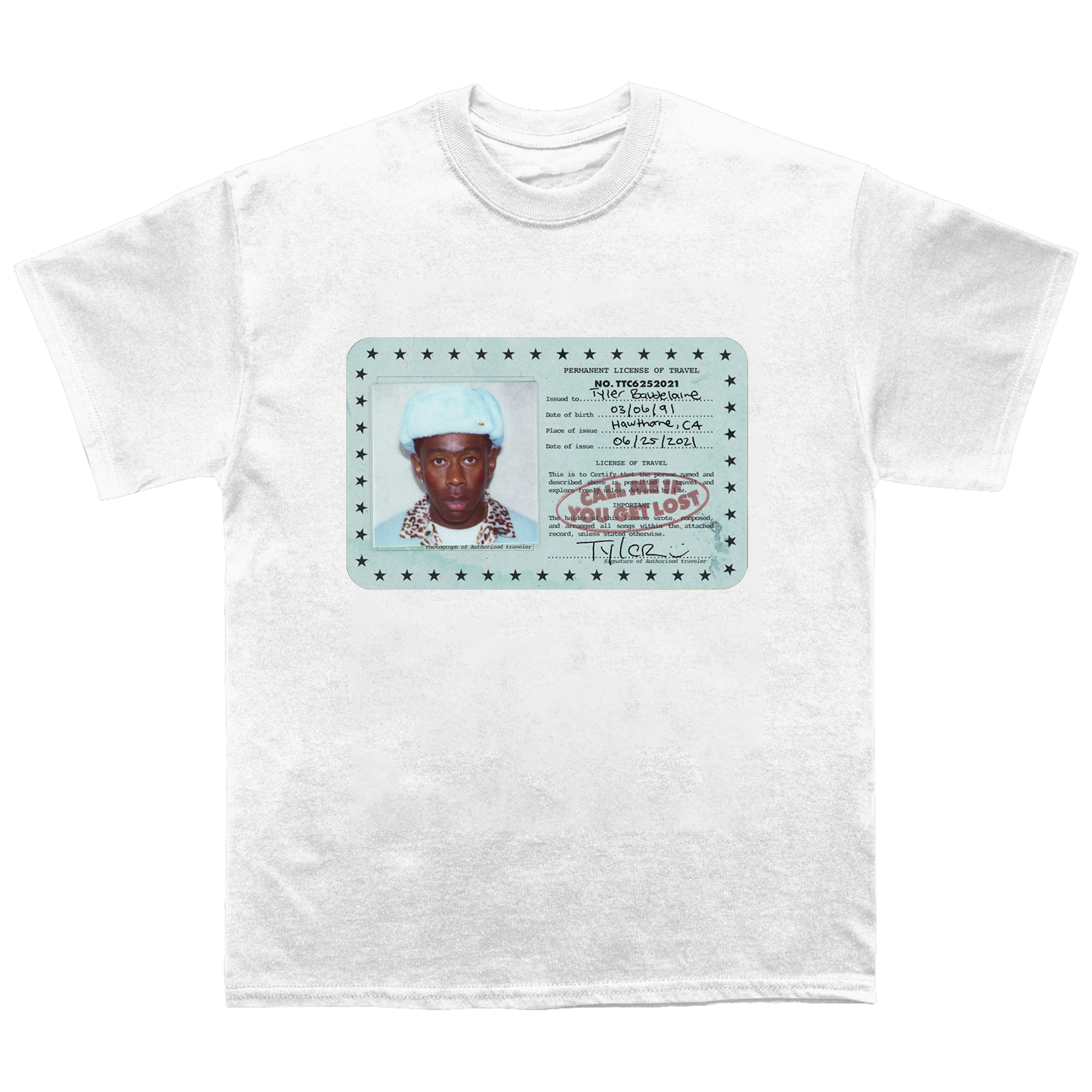 CAMISETA TYLER THE CREATOR ID