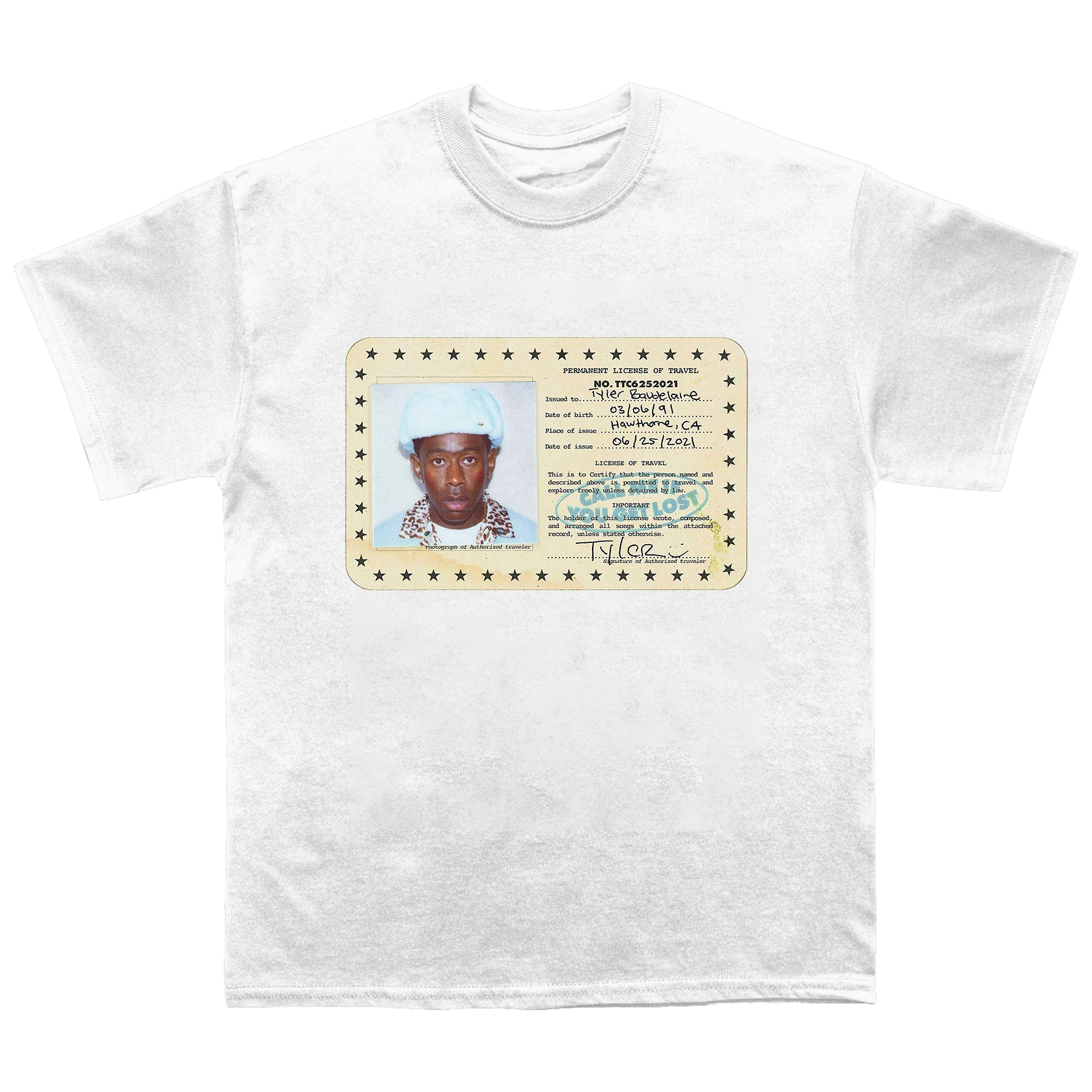 CAMISETA TYLER THE CREATOR ID